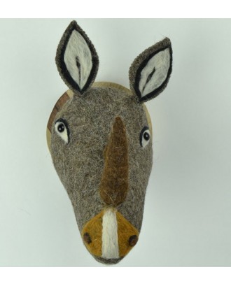 Handmade Felt Animal Head