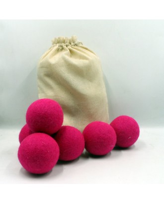Fair Trade Eco-friendly Colorful Felt Wool Dryer Ball