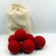 Fair Trade Eco-friendly Colorful Felt Wool Dryer Ball